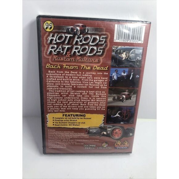 HOT RODS RAT RODS & KUSTOM KULTURE - BACK FROM THE DEAD - DVD - Sealed - Picture 3 of 7